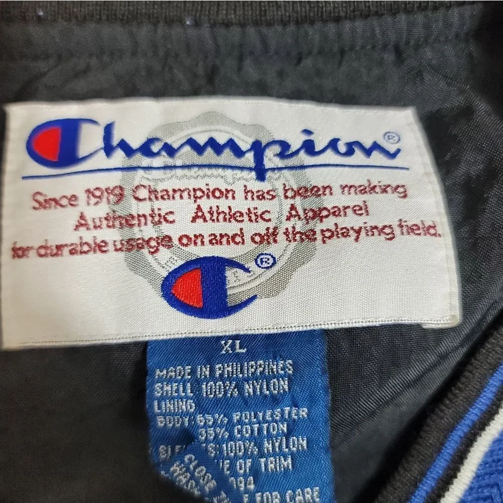 Vtg Champion Golf Windbreaker Pullover – XLRare embroidered Hackers 1994–20